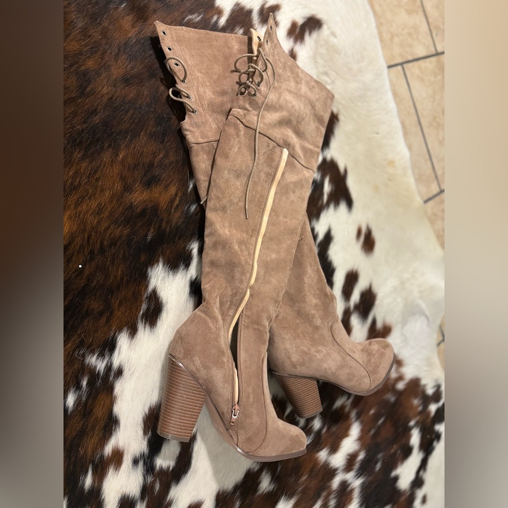 Thigh high boots